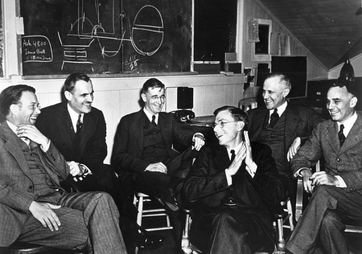 his-radiation-laboratory-became-an-official-department-of-the-university-of-california-in-1936-with-ernest-lawrence-as-its-director