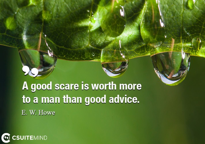 a-good-scare-is-worth-more-to-a-man-than-good-advice