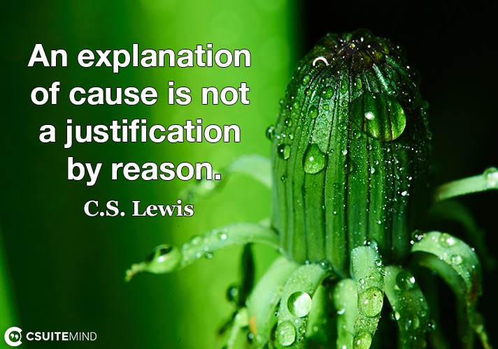 an-explanation-of-cause-is-not-a-justification-by-reason