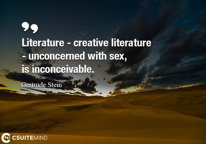 literature-creative-literature-unconcerned-with-sex-is