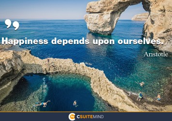 happiness-depends-upon-ourselves