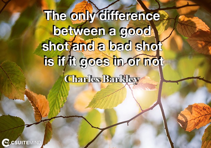 the-only-difference-between-a-good-shot-and-a-bad-shot-is-if